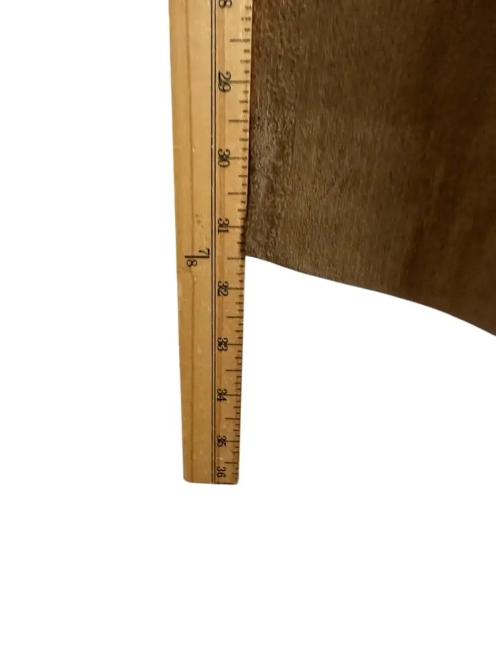 Danier Genuine Tan Suede Leather Pants 10 Straight Leg 70s Boho Luxe Tailored